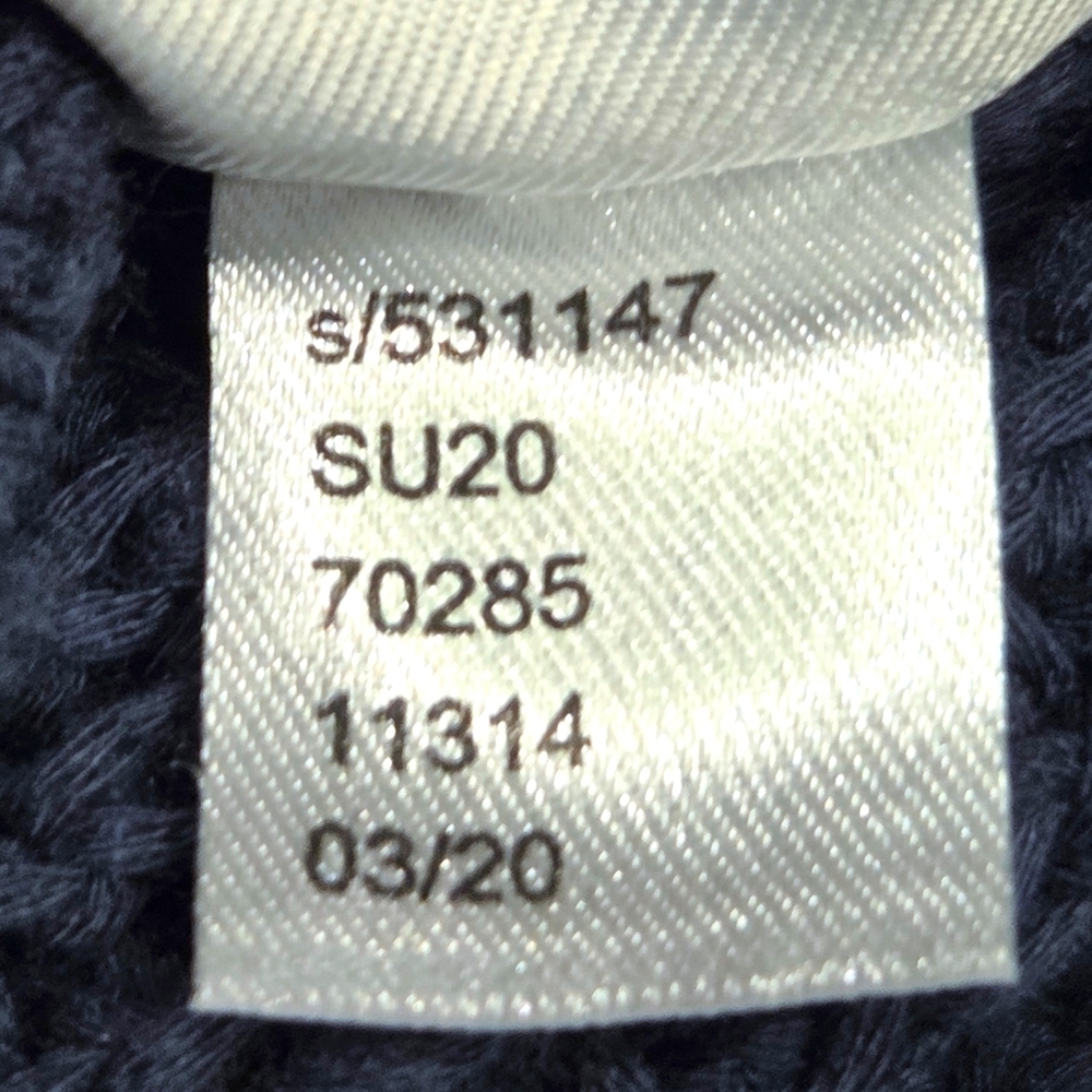 LOFT Women's Textured Blue Sleeveless Sweater Size Small EUC - Picture 6 of 8